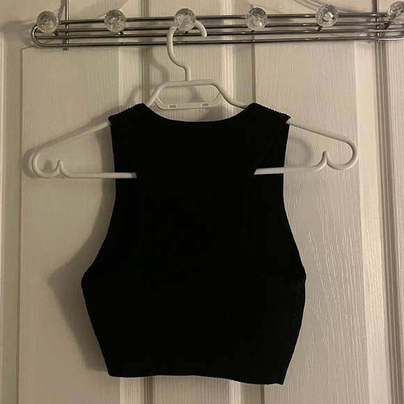 Babaton Ribbed Halter Top - Picture 3 of 3